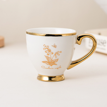 Ceașcă ceramică electrogalvanizată, design creativ, pentru casă și birou, potrivită pentru ceai de după-amiază și cafea, cadou de amintire