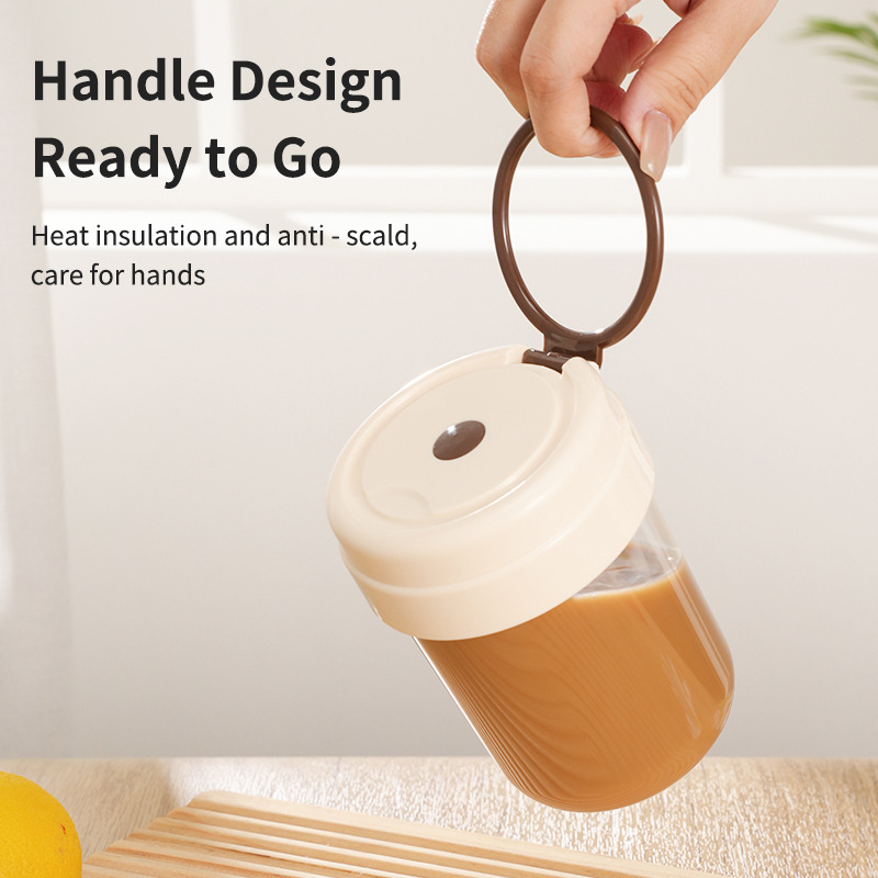 Pahar de amestec cu atingere unică pentru cafea și lapte praf, shaker electric din materiale alimentare
