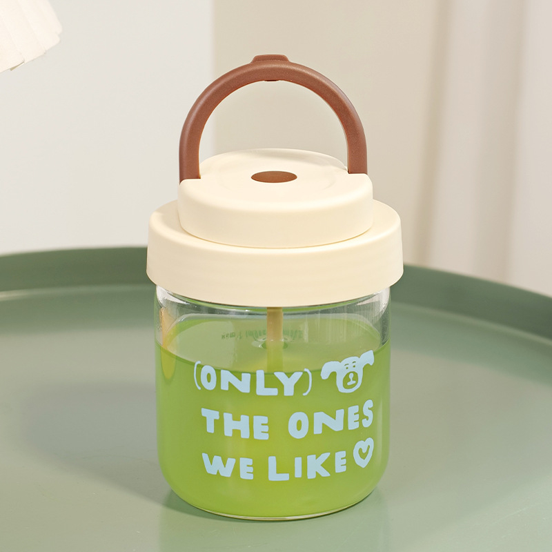 Cană de milkshake din sticlă, complet automată pentru copii, shaker electric pentru pudră de proteine, borosilikat portabil