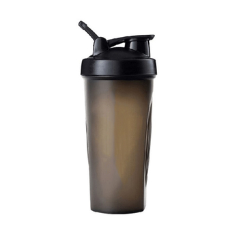 Cana shaker de 600 ml pentru pudră proteică și milkshake – recipient din plastic, sport, portabil, cu opțiune de logo