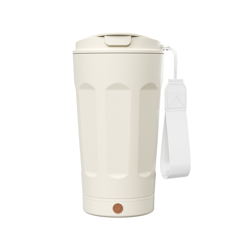Cană electrică de amestecare, portabilă și reîncărcabilă, cu amestecare automată, pentru cafea și shake-uri proteice (mini cană pentru uz casnic)