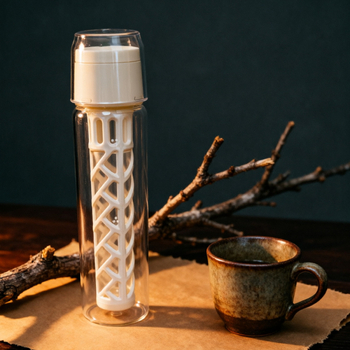 Pahar din sticlă borosilicat pentru cafea, ceainic rezistent la căldură, infuzare la rece și extracție la rece, ceai de fructe acasă