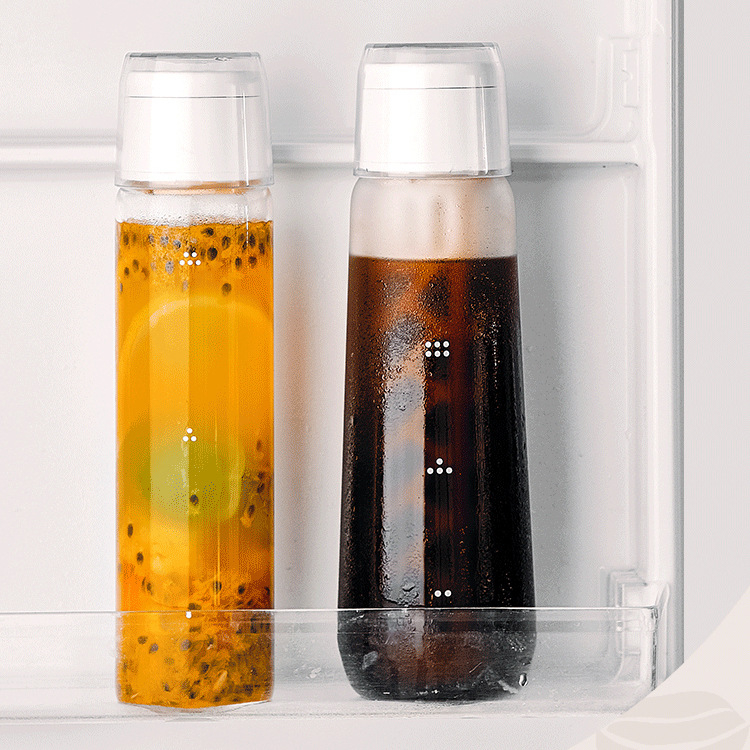 Pahar din sticlă borosilicat pentru cafea, ceainic rezistent la căldură, infuzare la rece și extracție la rece, ceai de fructe acasă