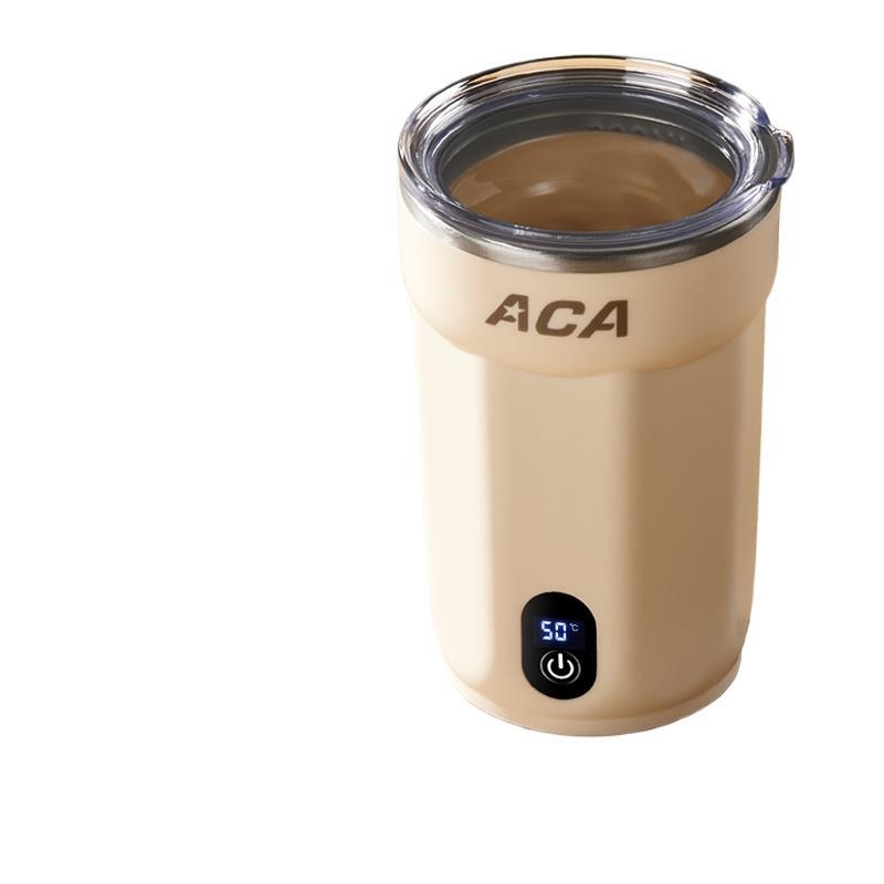 Cafea electrică cu shaker din oțel inoxidabil 6A, pentru lapte de soia și lapte praf, shaker de proteine, portabil