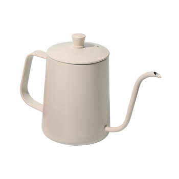 Winwintea ceainic pentru cafea pour-over din oțel inoxidabil 304 cu capac, corp îngroșat, cioc lung și îngust, pentru uz casnic