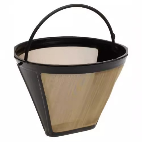 Filtru cu plasă densă pentru cafetieră, pâlnie pentru cafea și coș de cafea boabe – accesoriu universal pentru mașina de cafea