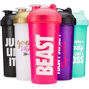 Shaker proteic de 700 ml pentru fitness, pahar pentru smoothie, cu opțiune de logo