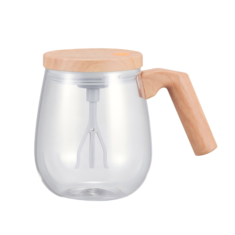 Noul model de ceașcă de amestec din sticlă, complet automată, pentru cafea și băuturi, reîncărcabilă pentru birou, rezistentă la căldură