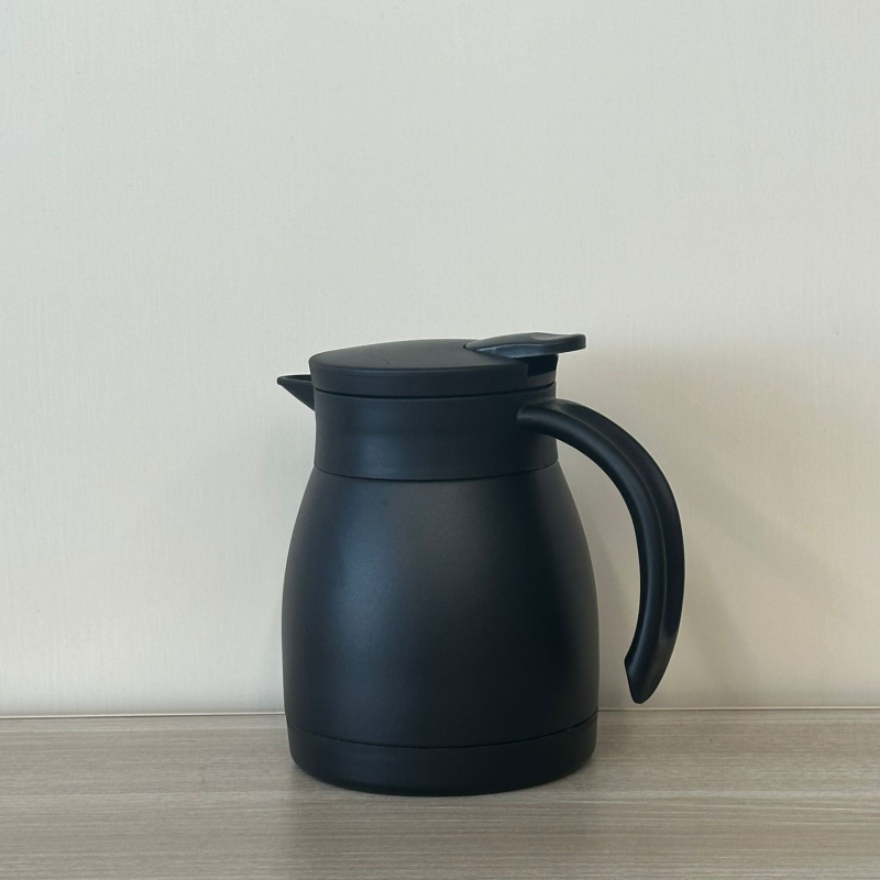 Vas termos pentru cafea din oțel inoxidabil 304, cu mâner, capacitate mare, izolare termică, pentru casă și restaurant