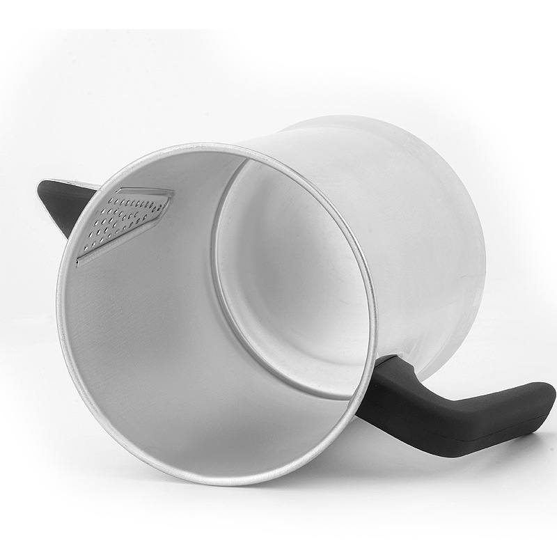 Ceainic din oțel inoxidabil pentru cafea și ceai, capacitate 9 căni, filtrare prin picurare și fierbere, uz comercial