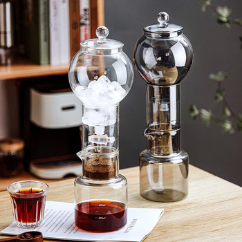 Cafetieră ice-drip în stil european pentru cold brew, tip picurare, set de ceai pentru uz casnic