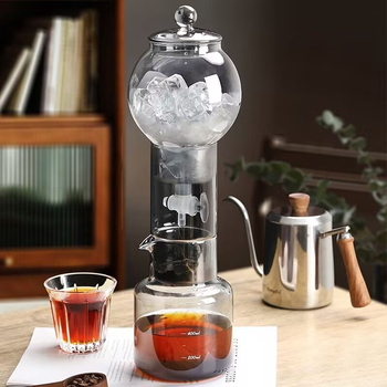 Cafetieră ice-drip în stil european pentru cold brew, tip picurare, set de ceai pentru uz casnic