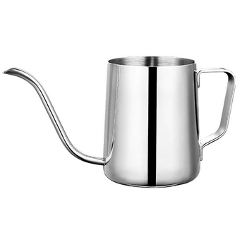 Ceainic gooseneck din oțel inoxidabil 304 pentru cafea filtrată, 600 ml