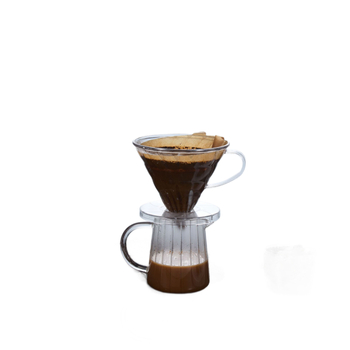Filtru de cafea pentru preparare manuală, filtru transparent, filtru cu filet pentru picurare, dimensiuni mari și mici, instrument pentru cafea