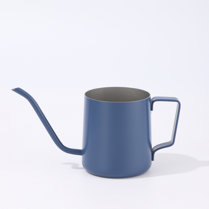 Kettle pour-over din oțel inoxidabil, cu gură lungă, și filtru de cafea pentru uz casnic