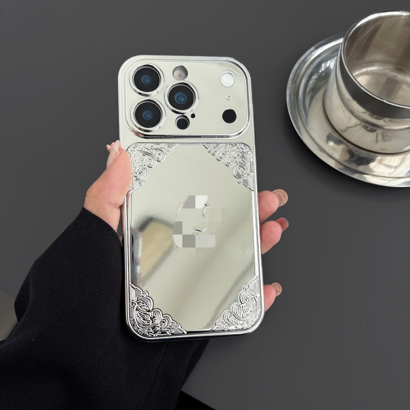 Luksuzni zaštitni kućište s elektropoliranom zlatnom tigrovom glavom za iPhone 17 Pro Max, kompatibilno s iPhone 16 i modelima 15/14/13