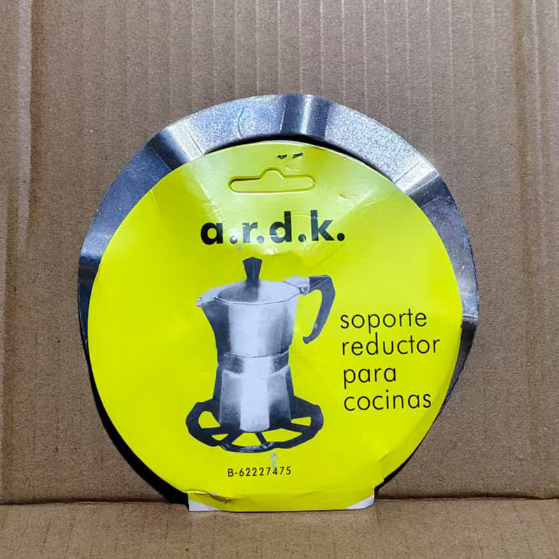 Suport negru pentru aragaz cu gaz, suport pentru ceainic de cafea și moka pot, pentru uz casnic