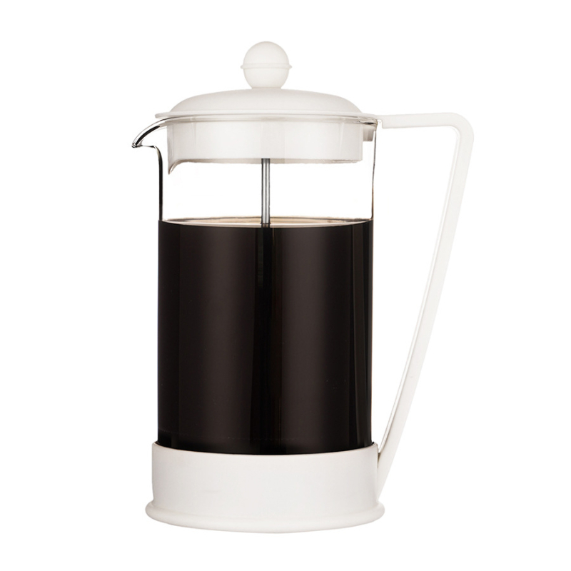 Cafetieră French press din sticlă, 1000 ml, cu filtru din oțel inoxidabil