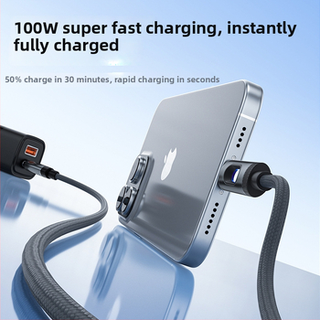 Dk USB-C a Micro-USB kábel pre rýchle nabíjanie, silikónový, dĺžka 1–2 m, čierna