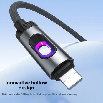 Dk USB-C a Micro-USB kábel pre rýchle nabíjanie, silikónový, dĺžka 1–2 m, čierna