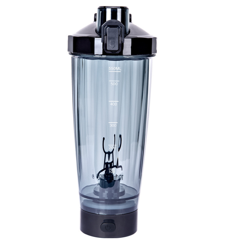 Shaker electric automat, multifuncțional, 600 ml, pentru sport și pudră proteică