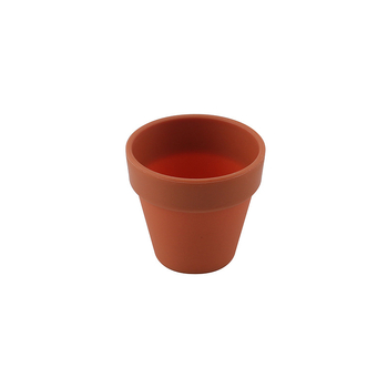 Ghiveci din plastic, extrem de gros, vas mic rotund pentru răsaduri, potrivit pentru birou sau podea, deschidere de 5,4 cm