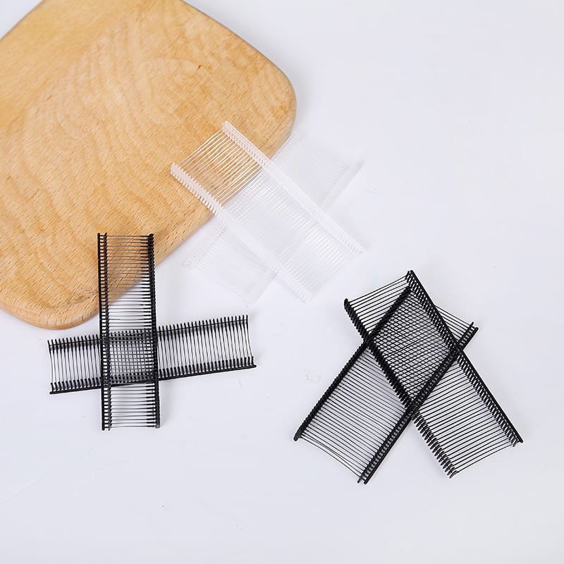 Ace de lipire transparente pentru pistol etichetator, ace de perforare manuală, ace negre de lipire, 5000 de ace într-o cutie