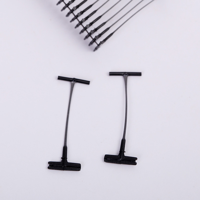 Ace de lipire transparente pentru pistol etichetator, ace de perforare manuală, ace negre de lipire, 5000 de ace într-o cutie