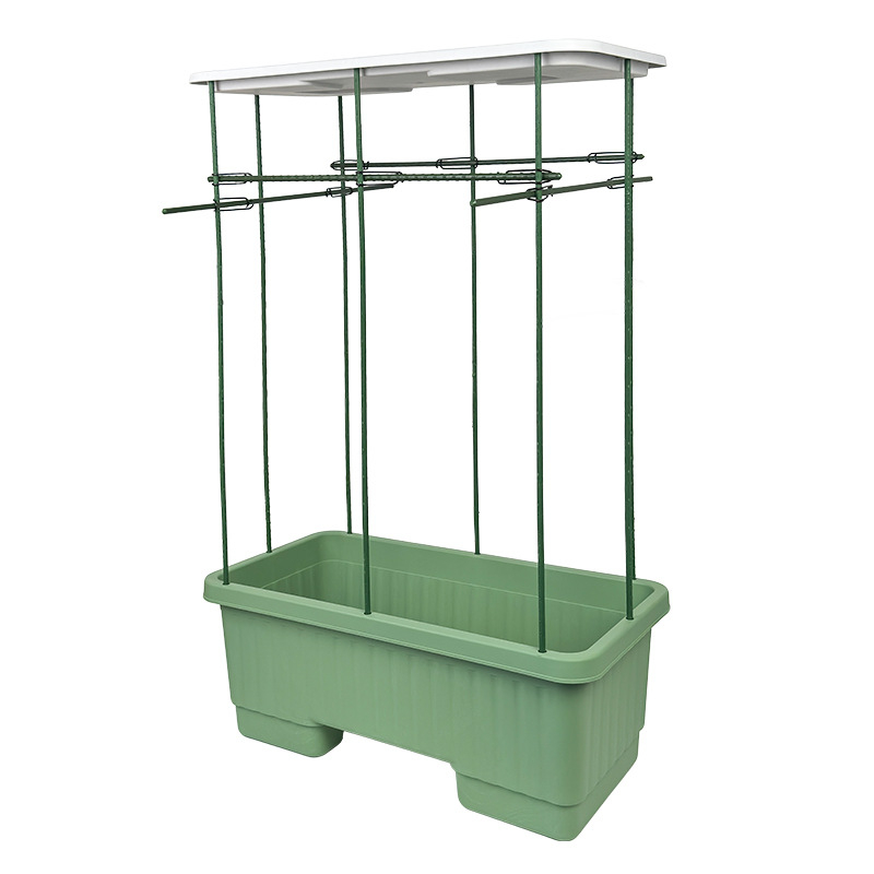 Ghivece din plastic cu design de gard pentru decorul casei, potrivite pentru birou și podea, pentru suculente, grădină de acasă și balcon