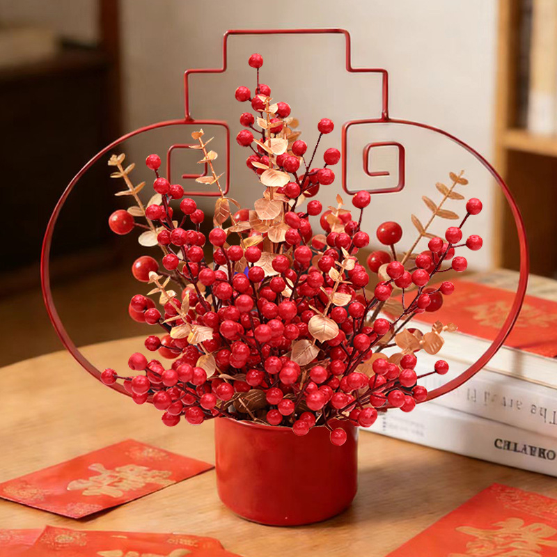 Suport pentru flori din fier forjat, design creativ – decor pentru casă, cadou pentru nuntă și pentru o casă nouă, portabil