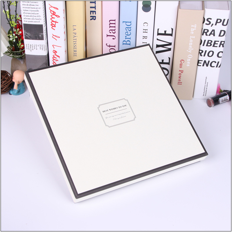 Cutie pătrată cu capac și bază 25x25x3 cm, cutie pentru eșarfe, șosete și lenjerie, cutie de ambalaj, cutie de hârtie, cutie cadou