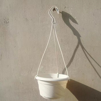 Ghivece suspendate pentru plante cu cârlige, pentru balcon, ideale pentru suculente și plante cățărătoare