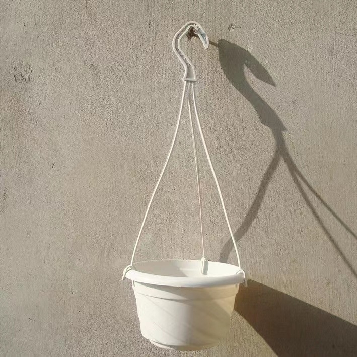 Ghivece suspendate pentru plante cu cârlige, pentru balcon, ideale pentru suculente și plante cățărătoare
