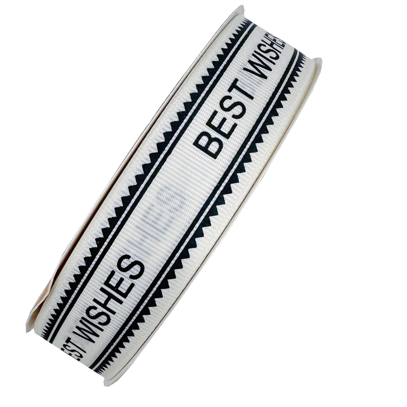 25 mm traka s slovima, višebojna, cvjetne dekoracije, pakiranje poklona, DIY mašna