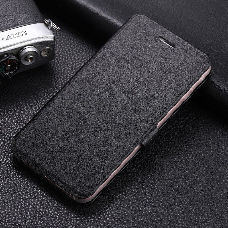 PU kožna flip futrola za pametni telefon, jednobojna, kompatibilna s serijama Honor, Vivo, Huawei, Oppo, Samsung i OnePlus.
