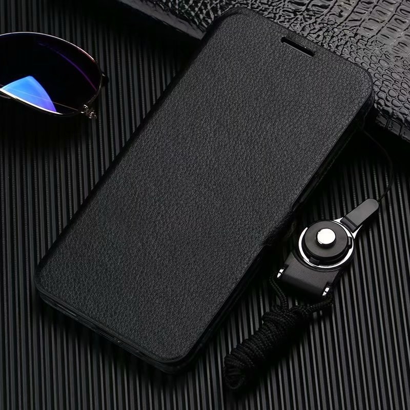 PU kožna flip futrola za pametni telefon, jednobojna, kompatibilna s serijama Honor, Vivo, Huawei, Oppo, Samsung i OnePlus.