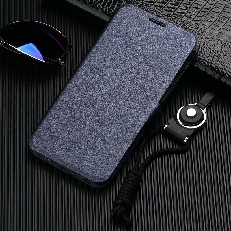 PU kožna flip futrola za pametni telefon, jednobojna, kompatibilna s serijama Honor, Vivo, Huawei, Oppo, Samsung i OnePlus.