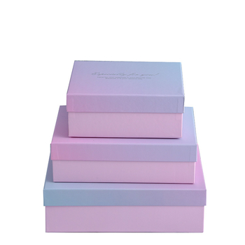Cutie cadou roz în stil Ins, pentru lenjerie și produse cosmetice, cu efect marmură, cutie goală