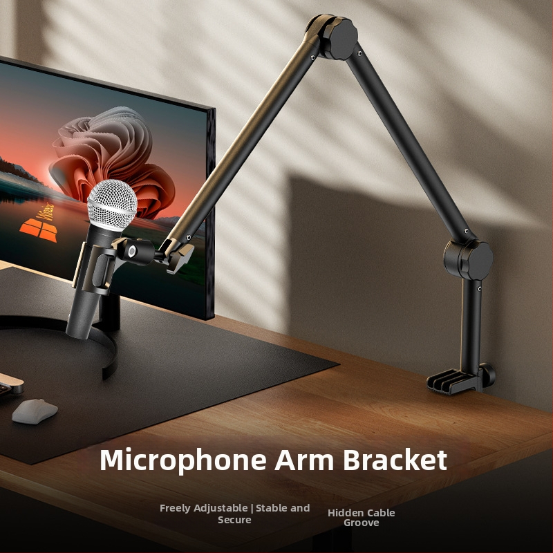 Boom Arm για μικρόφωνο για live streaming, με νήμα 3/8 ίντσών