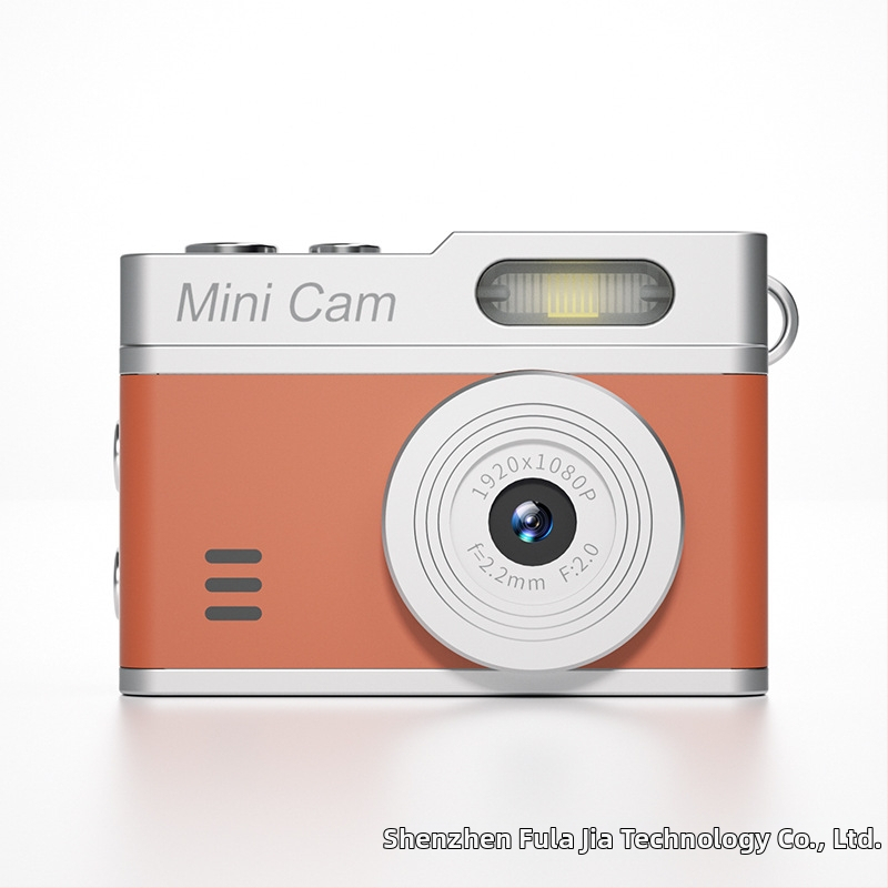 1080P HD mini cestovná kamera s displejom, prenášateľná kľúčenka pre vlogy, retro štýl, pre študentov