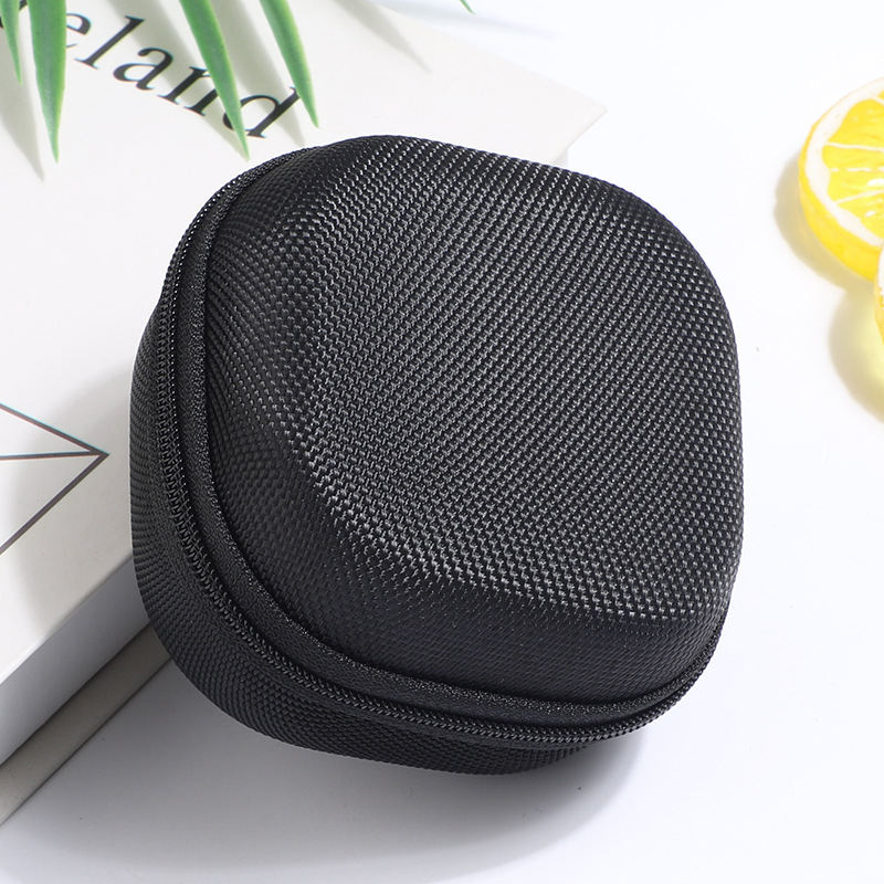 Kvadratna EVA kutija za pohranu Bluetooth slušalica, prijenosna velika torba sa zatvaračem za kabele