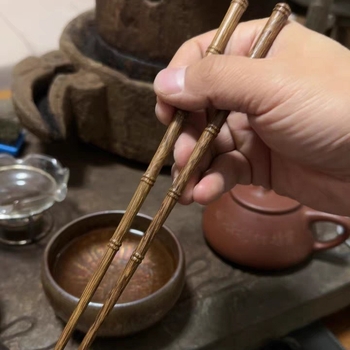 Chopsticks din lemn, design creativ, vârfuri în stil japonez, pentru uz casnic, set cu câte o pereche pentru fiecare persoană