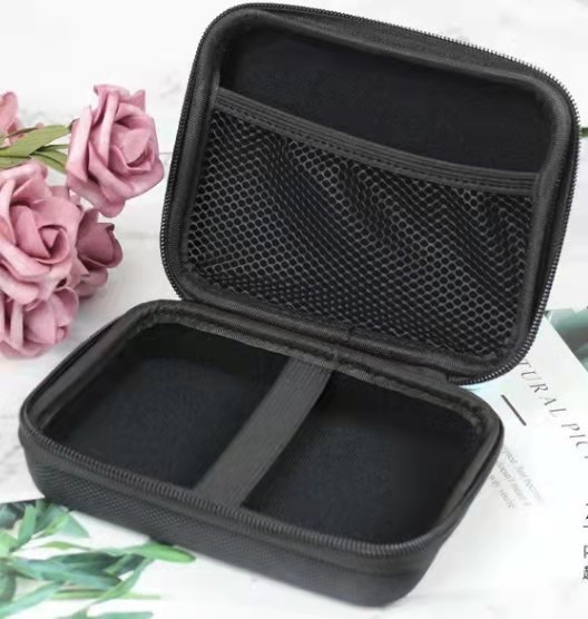 Geantă EVA de stocare digitală pentru căști Bluetooth portabile și baterii, husă rezistentă la șocuri pentru HDD și accesorii de protecție
