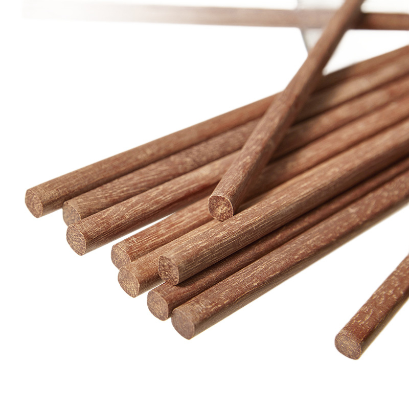 Bețișoare lungi din lemn de santal roșu, fără vopsea și fără ceară, lemn natural, personalizare logo