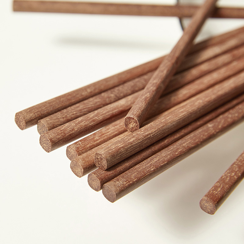 Bețișoare lungi din lemn de santal roșu, fără vopsea și fără ceară, lemn natural, personalizare logo