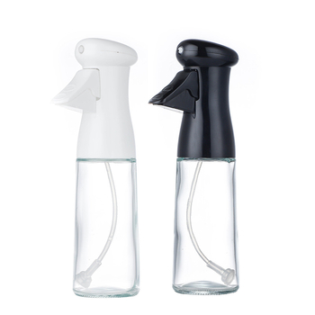 Dispenser de ulei din sticlă, dozare precisă, recipient transparent, capac apăsat pentru bucătărie
