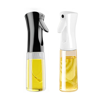 Sticlă spray pentru ulei de bucătărie, 200 ml, cu apăsare, de calitate alimentară, îngroșată
