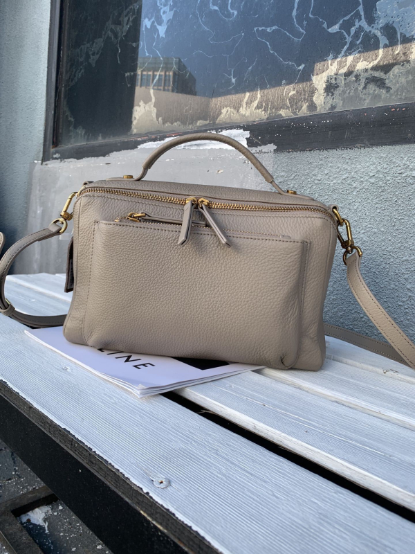 Ženska crossbody torba, velika kapaciteta, mekana koža prvog sloja teleće kože, svakodnevna torba