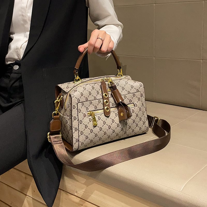 Ženska torbica Boston u obliku jastuka – lagana luksuzna, mala, crossbody, ljetna moda 2025