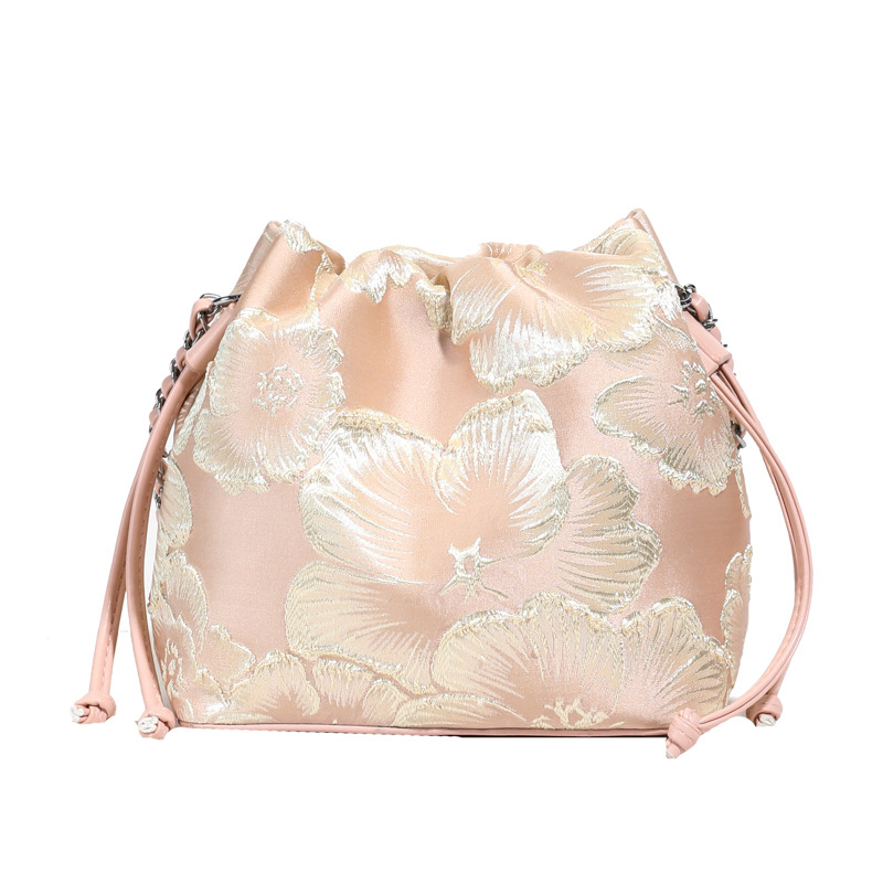 2025 nova nacionalna stil bucket torba s lancem – ženska crossbody torba, proljeće 2025